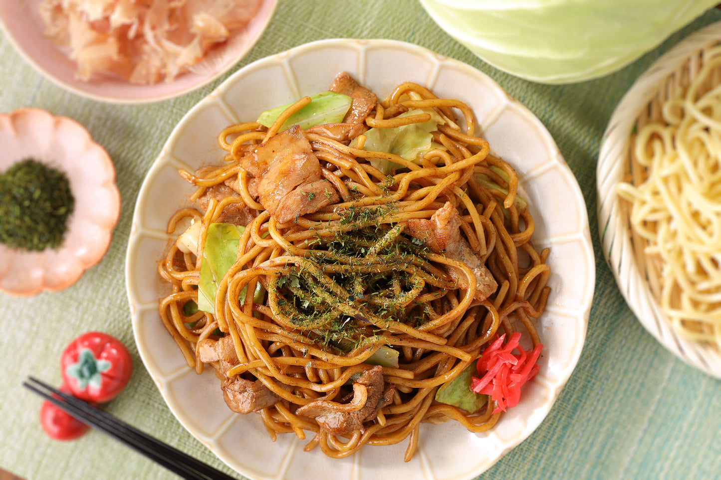 Secret Osaka Sauce Yakisoba