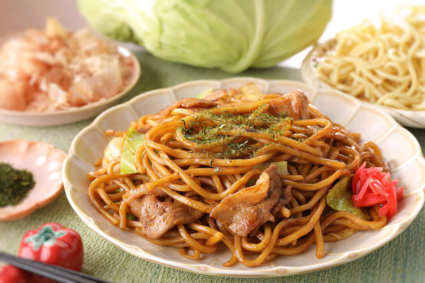 Secret Osaka Sauce Yakisoba